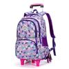 Children's Stair-Climbing Rolling School Backpack