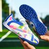 Men Football Boots Long Spikes High Ankle Soccer Shoes TF Kids Outdoor Grass Cleats Soccer Boots Training Sport Football Shoes
