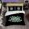 Celtic FC 3 Piece Bedding Set Soft Duvet Cover Set with Pillowcases Printed Bedroom Decor Set for Home