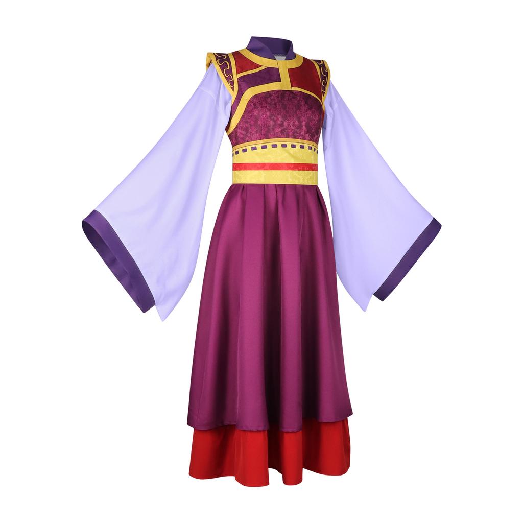 Le costume de jeu de rôle Loulan de l'anime « Le Journal d'une Apothicaire » présente un costume de jeu de rôle de princesse et de concubine Loulan dans