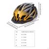 Helmet with Adjustable Dial Aerodynamic Adult Bike Ventilated for Cyclists, Commuters,
