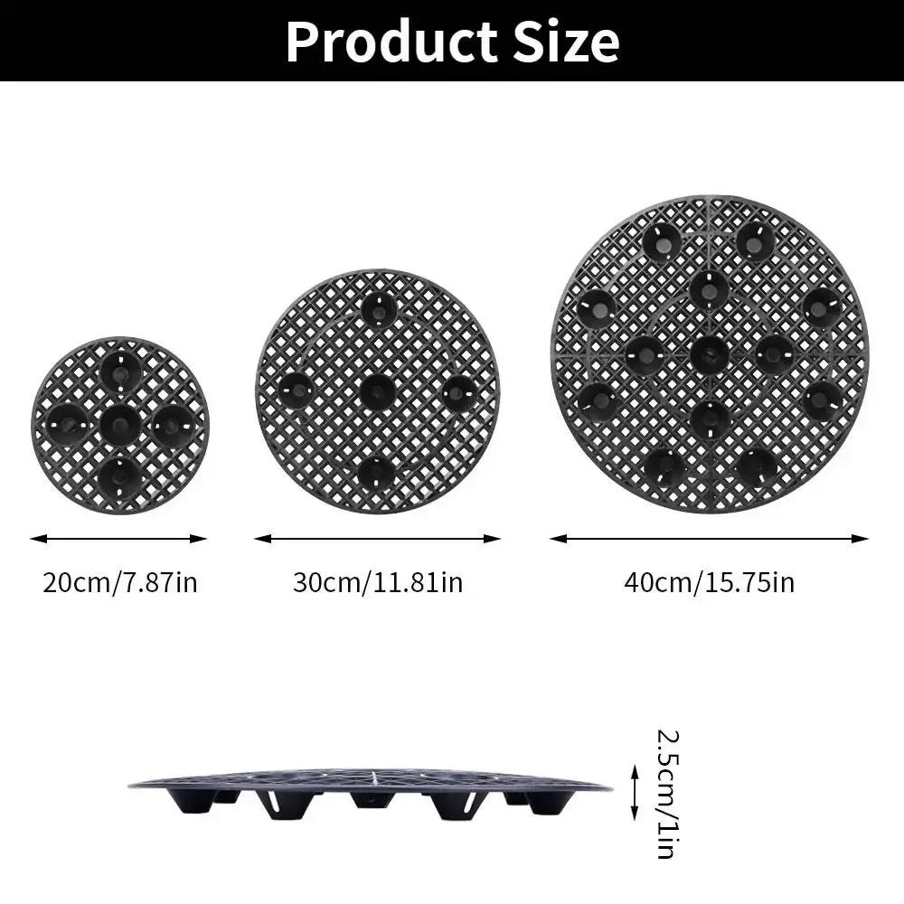 Flower Pot Plant Holder Floor Protector Prevent Rot and Damage Pot Tray Plant Stands Plant Pot Saucer Plant Level Pot Elevator