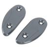 2PCS Motorcycle Rear Mirror Hole Cover Aluminium Alloy Mirror Block Off Base Plates Fit for CBR1000RR 2020 to 2023