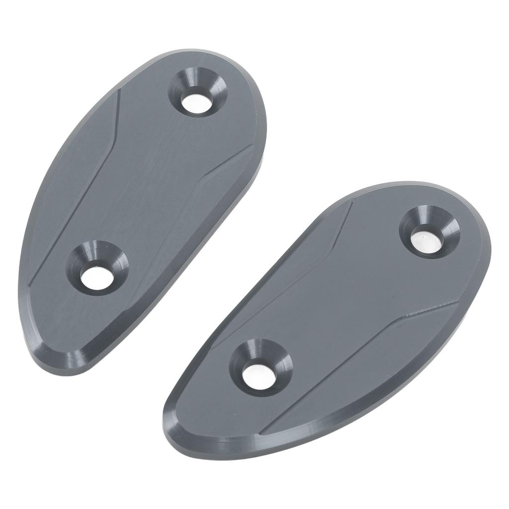 2PCS Motorcycle Rear Mirror Hole Cover Aluminium Alloy Mirror Block Off Base Plates Fit for CBR1000RR 2020 to 2023