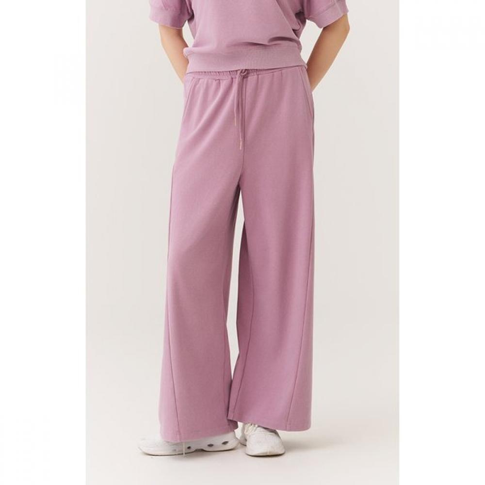 Huit Washed Wide Fit Banding Pants Htwpn5k01t