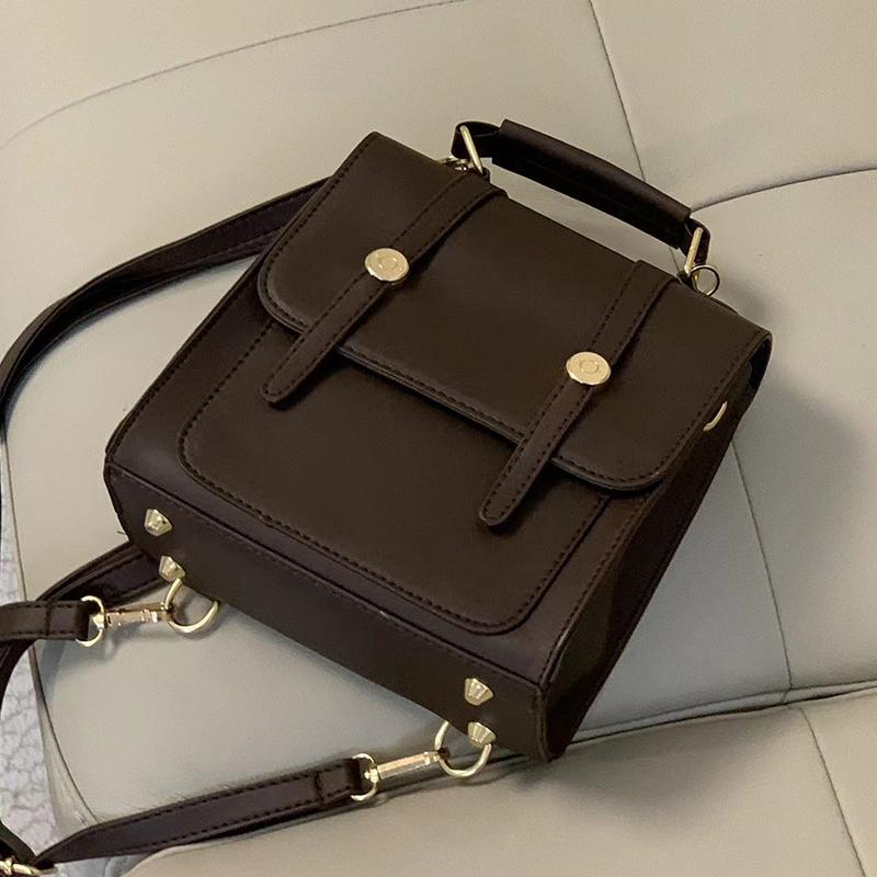 

Модный женский рюкзак, повседневные кожаные сумки через плечо большой емкости, высококачественные сумки для поездок на работу, винтажные кожаные школьные сумки