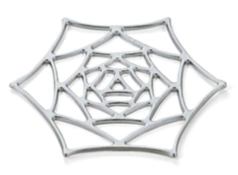 [Nousaku Red Cotton Ribbon Wrapped in Washi Paper] KAGO - Rose - Small, 12cm Diameter Tin Basket, Rose Small