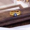 Öltropfendes Teufelsauge Ring Damen Einfacher Ring