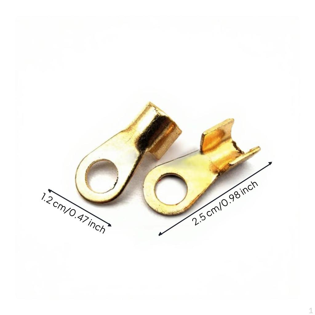 Spade Terminal Connector, Copper Crimp, 2.8mm/4.8mm/6.3mm, Assortment Kit Silver 4.8mm