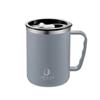 Leakproof Travel Coffee Mug With Lid Handle Thermal Flask Insulated Tea Cup
