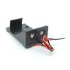 10pcs/lot 9V Battery Clip Holder 9V DC Battery Case connector Box 2pin DIY repair with wire leads for soldering connecting