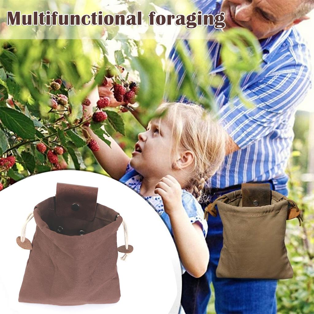 Sac de cueillette pliable en toile durable