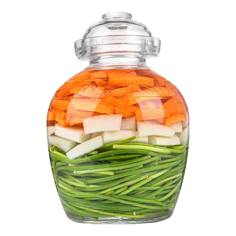 Danshi Zhiyuan Glass Pickling Jar with Sealing Lid