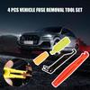 4Pcs Automobile Fuse Clip Car Fuse Extractor Fuse Remover Auto Fuse Plier for Car Fuse Holder Fuse Box Disassembly Tool Fuse Holders1