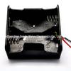 2-Cell Battery Box with Wire, D*2 Compartment, 3V Battery Holder