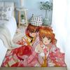 Cute Anime C-cardcaptor Sakura-S Carpet Bathroom Anti-slip Mat Door Mat Home Decoration Mat Entrance Door Mat Scratch-resistant