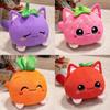 Fruit Cat Plush Toy Strawberry Cat Stuffed Animal For Kids And Teens Gift