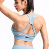 Women's Quick-Drying Gathering Shockproof Sports Beauty Back Chest Yoga Bra Underwear