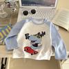 Kids Long Sleeve Cotton T Shirt Spring Autumn Base Layer For Boys Girls