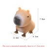 1-20PCS Capybara Relax Squeeze Toy Novelty Cartoon Animal Anti Stress Relief Funny Creative Fidget Decompression Pinch Toy Kid