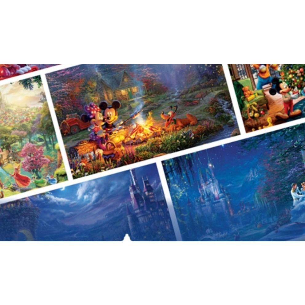Thomas Kinkade Disney Die Schöne und das Biest Puzzle