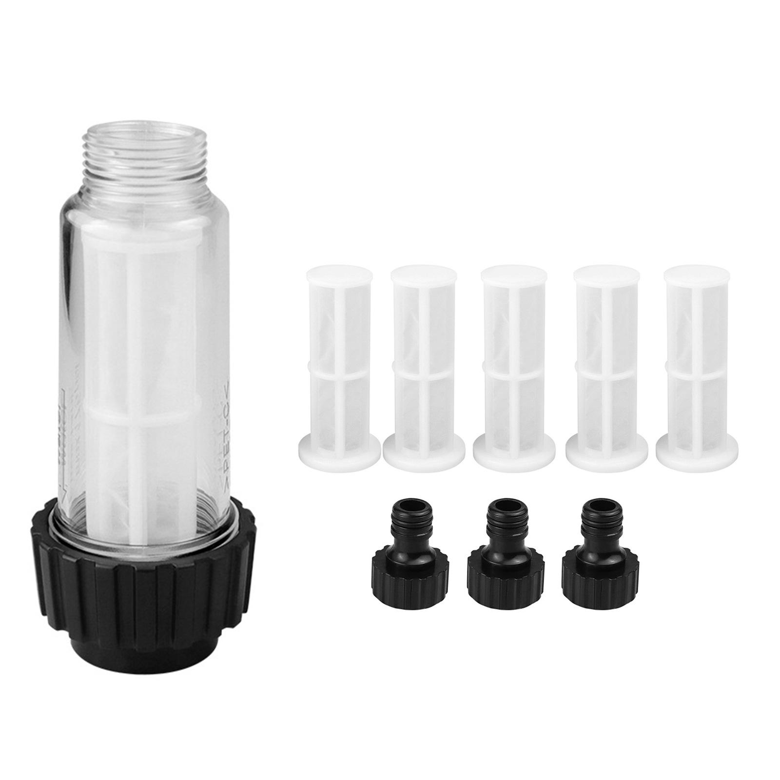 

Фильтры для воды для мойки высокого давления G3/4 Резьба Быстроразъемное соединение Фильтры для воды для мойки автомобилей Фильтр для садового шланга D