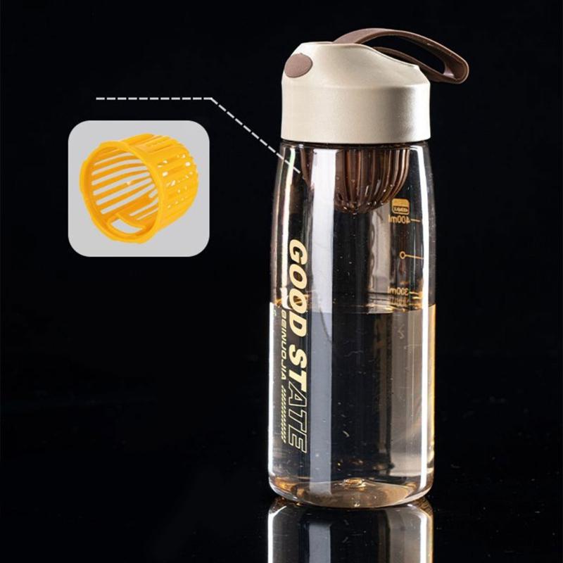 Lightweight Plastic Water Bottles Travel Leakproofs Drinkings Bottles Outdoor Sport Water Bottles With Filter Mugs Drinkware