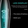 Original VGR V-992 Oil Head Clipper Hair Trimmer Professional Barber Cordless Clipper Electric Hair Cutting Machine Metal Hair Trimmer Digital Display