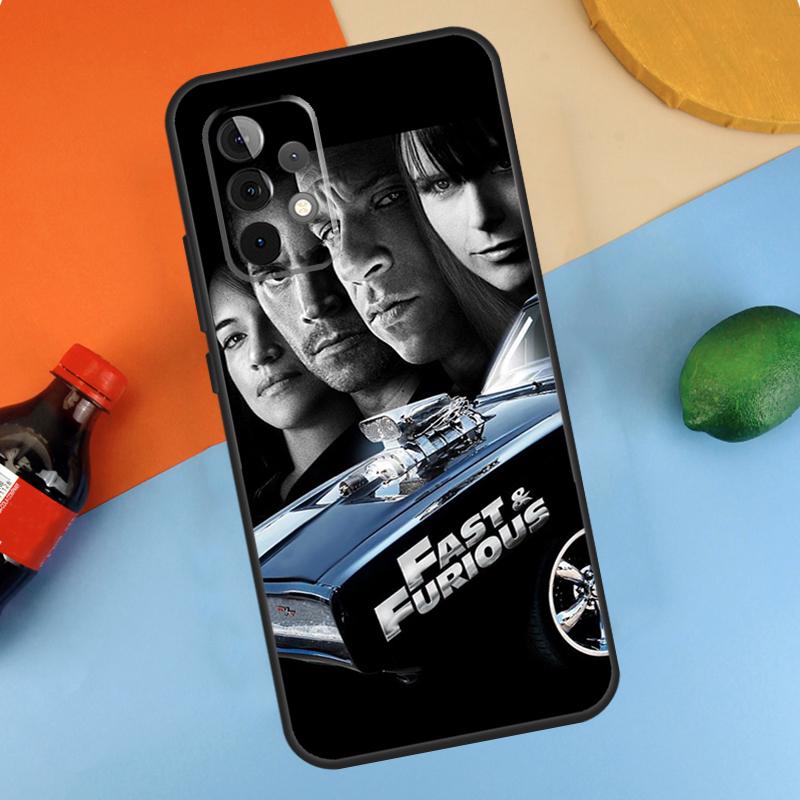 Fast and Furious Moive Case For Samsung Galaxy A54 A34 A14 A51 A71 A13 A23 A33 A53 A73 A12 A22 A32 A52 Cover