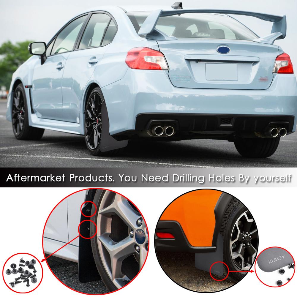 Mud Flaps Mudflaps Splash Guards Mudguards Fender Flares For Subaru Impreza WRX STI XV BRZ Scion FR-S Forester SF SG SH SJ SK
