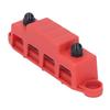 4 Stud M8 Bus Bar Heavy Duty Module Power Distribution Block Busbar Box for RV Yacht 48V  250A