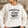 Vintage Women Gilmore Girls Luke's Diner Graphic Hoodie Stars Hollow Sweatshirt Comfortable Casual Streetwear Sweater