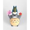 ENSKY Totoro Plush Grass Flowers and Totoro Gray 8 inches