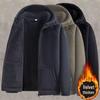 Cardigan Hanorac Gros din Fleece pentru Bărbați: Stil cald de iarnă