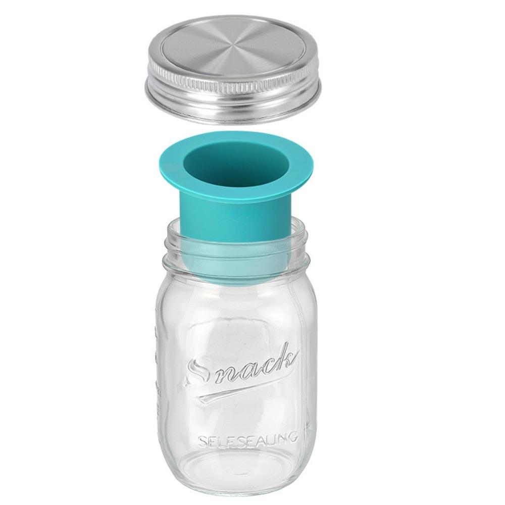 Breakfast Container 16/24 Oz Salad Glass Jars Leak-Proof Wide Mouth Mason Jar Sealed Transparent Salad Container Home Office