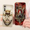 For Vivo Y73s 5G Case V2031A Cover Popular Initial Letters Soft Silicone Couple Phone Case For VivoY73s S7e Bumper V2031EA Funda