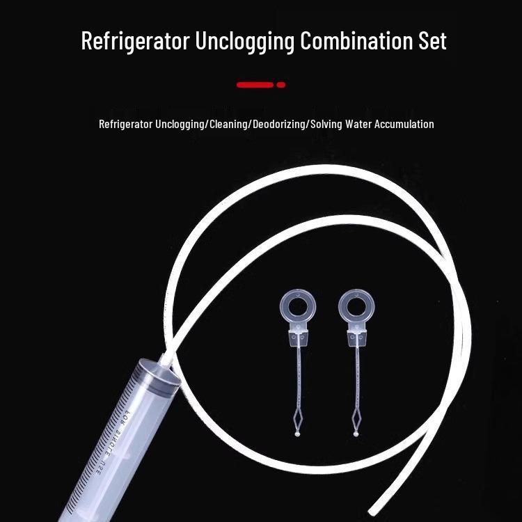 

Инструмент для прочистки слива холодильника при засорах труб и скоплении воды