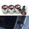 4 Pcs Metal Car Tire Valve Cap Waterproof Cover For Q2 A3 A4 A4L A5 A6 A6L A7 Q3 Q4 Q5 Q6 Q7 B8 B6 C6 S4 S5 S6 Car Accessories