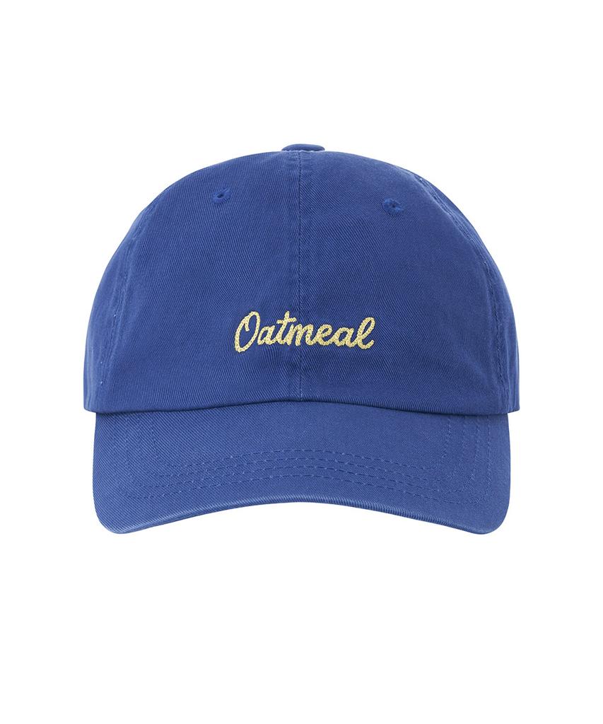 Oteumilkape Lettering Ball Cap - Blue