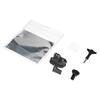 Universal Action Camera Mount Windshield Clamp For Motorcycles With 1cm Thick Silicone Pad And AntiShake Design