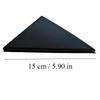 Car Rearview Mirror Triangle Panel Cover for Hyundai Kona 2018 2019 2020 2021 2022 2023 86190-J9000 86180-J9000 Unpainted Black