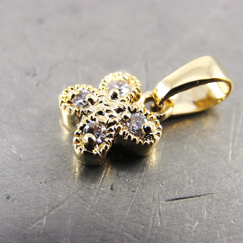 Les Trésors De Lily [G1701] - Gold Plated 'Butterfly' Pendant