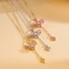 Necklace Female Design Sense Butterfly Pull Necklace Niche Light Luxury High Sense Versatile Accessories