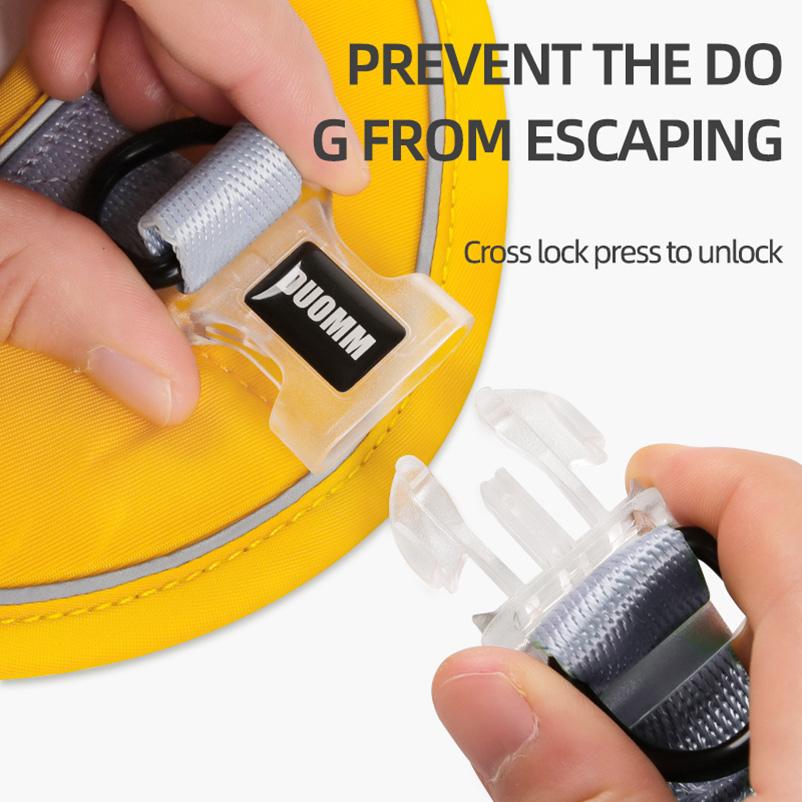 Colete respirável para animais de estimação para cães pequenos e médios, arreios reflexivos, colarinho, Chihuahua Pug, pulseira no peito, Teddy Walking