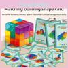 Magnetic Cube Puzzle With Abs Material For Brain Development And Diy Fun
