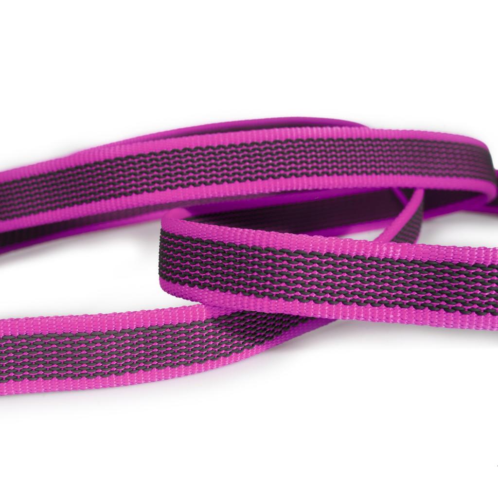 IDC Color & Gray Super Grip Lead (with Handle), 20 Mm X 10 M, Pink X Gray