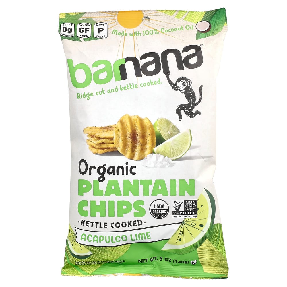 iHerb Plantain Chips Acapulco Lime 140g (5oz)
