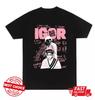 Camiseta Negra Unisex Igor de Tyler The Creator, Camiseta del Álbum Igor Q6886
