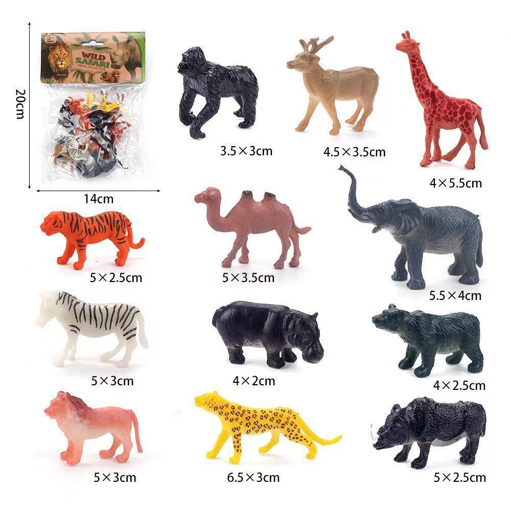 High-quality Pvc Dinosaur Toys Realistic Jurassic Creatures For Children