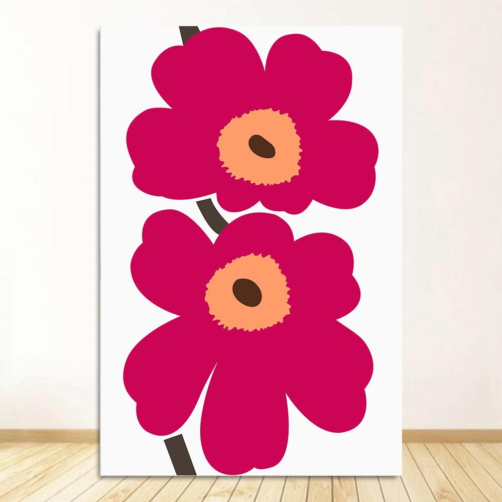 

Abstract Fresh Canvas Painting Ins Wind Floral Nordic Poster Bedroom Living Room Home Decor Prints Pictures 20x30cm